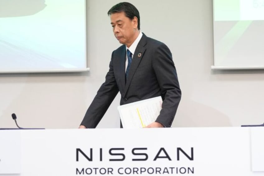 Japanese automaker Nissan said chief executive Makoto Uchida will step down, which follows