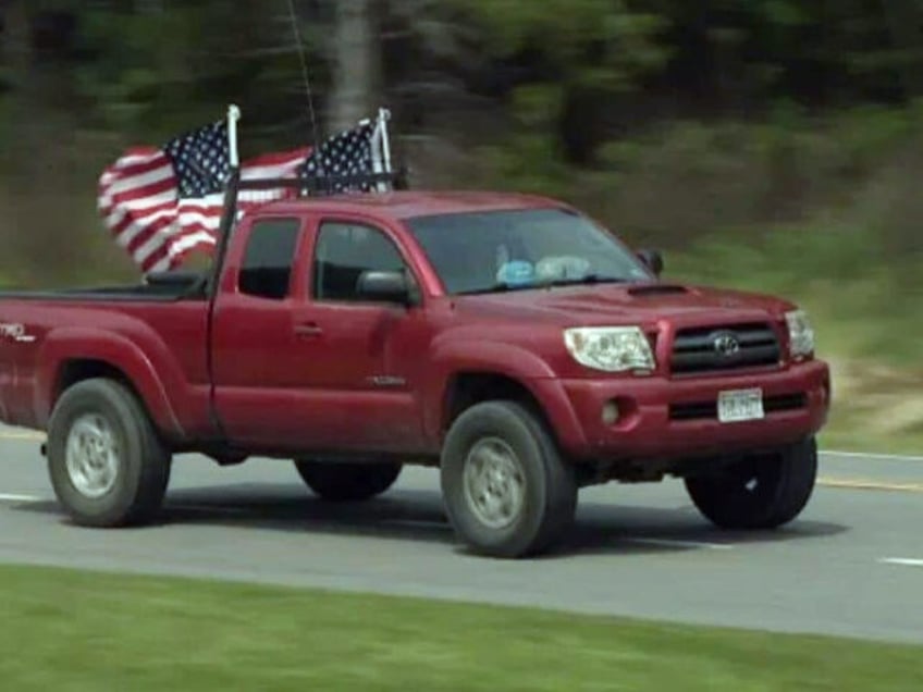 student refuses schools order to remove american flags from truck switches to homeschooling