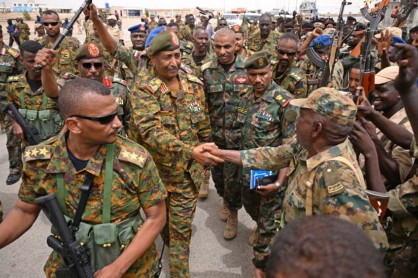 sudan army chief makes defiant speech demanding end of rebellion