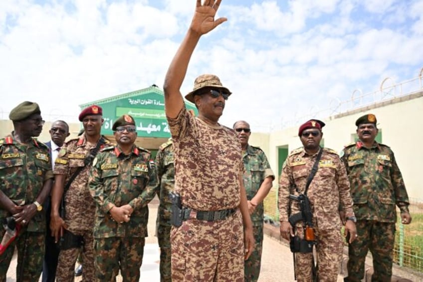Sudan's army chief Abdel Fattah al-Burhan whose forces are battling paramilitaries survive