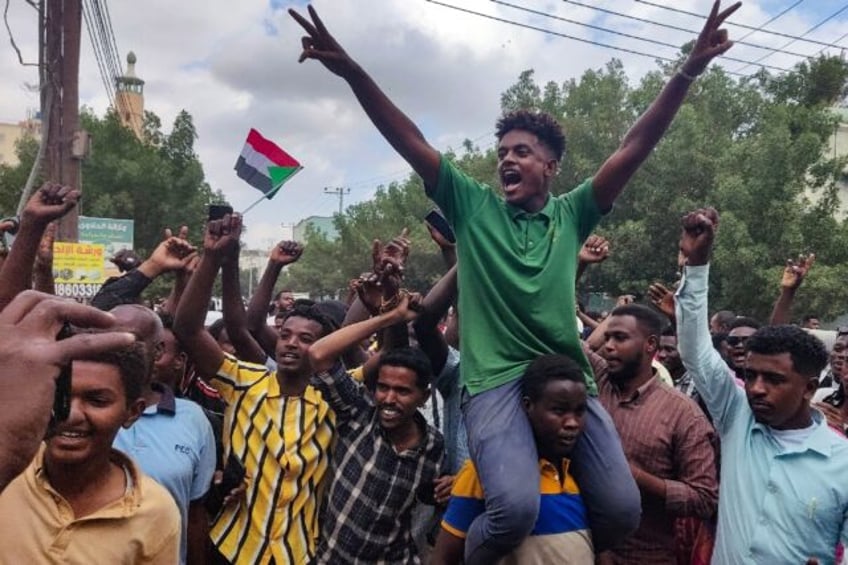 People in Sudan's de facto capital Port Sudan, which hosts the army-aligned government, ta