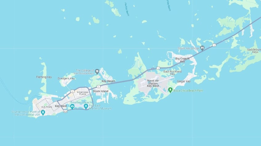 Stock Island on Google Maps