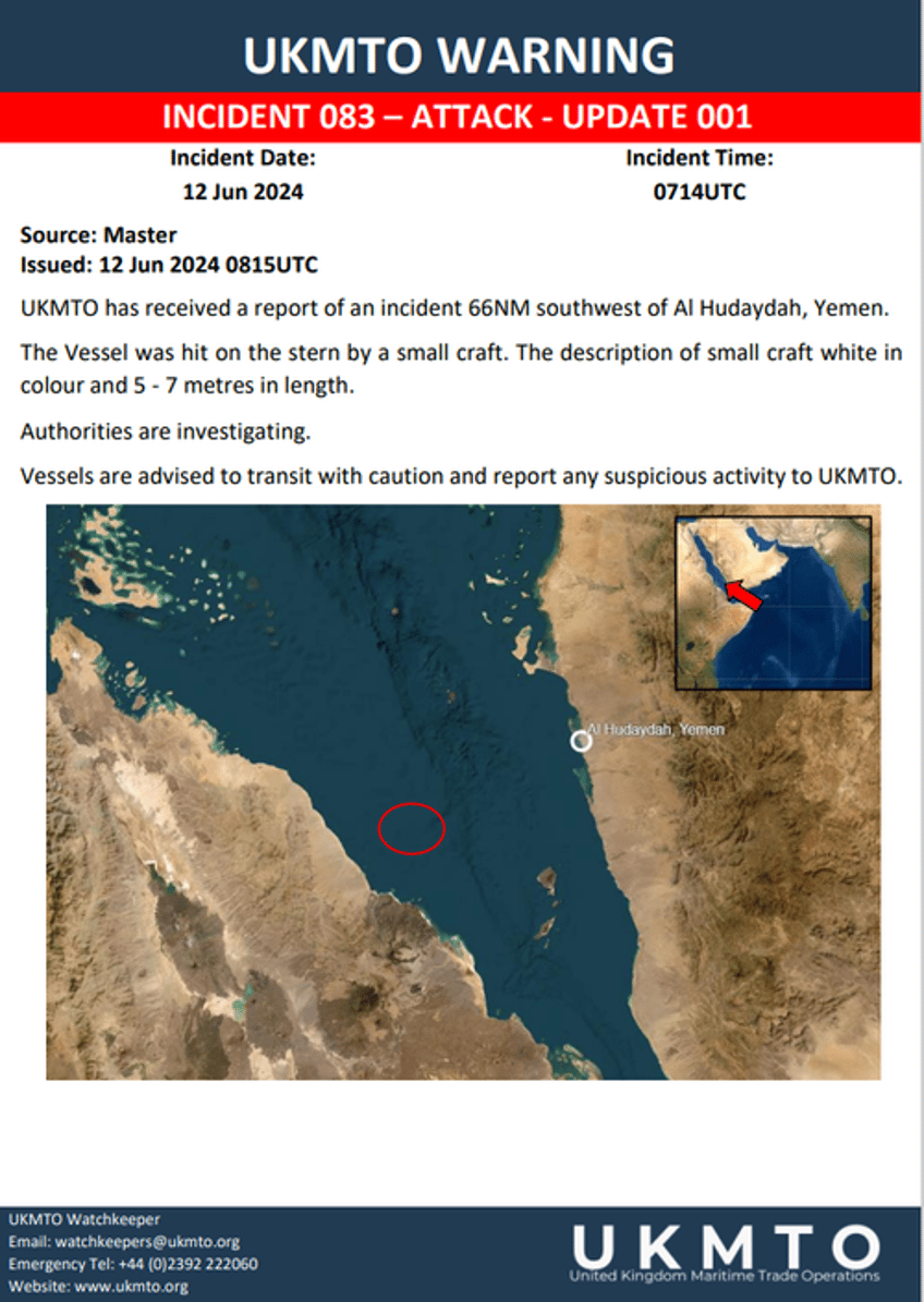 suicide drone boat hits bulk carrier near yemen