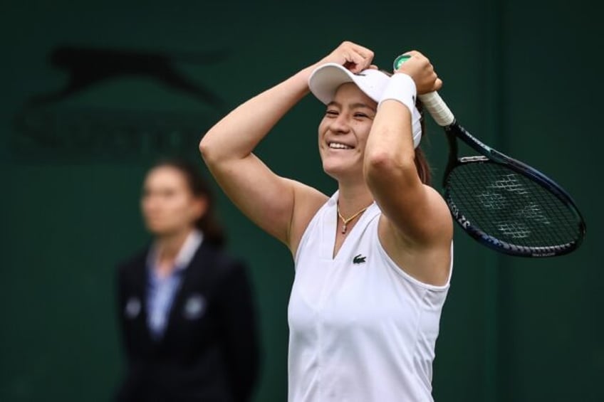 Breakthrough: New Zealand's Lulu Sun is in the last 16 at Wimbledon