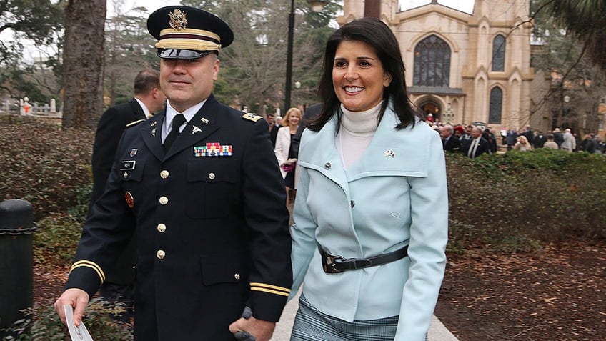 Nikki and Michael Haley