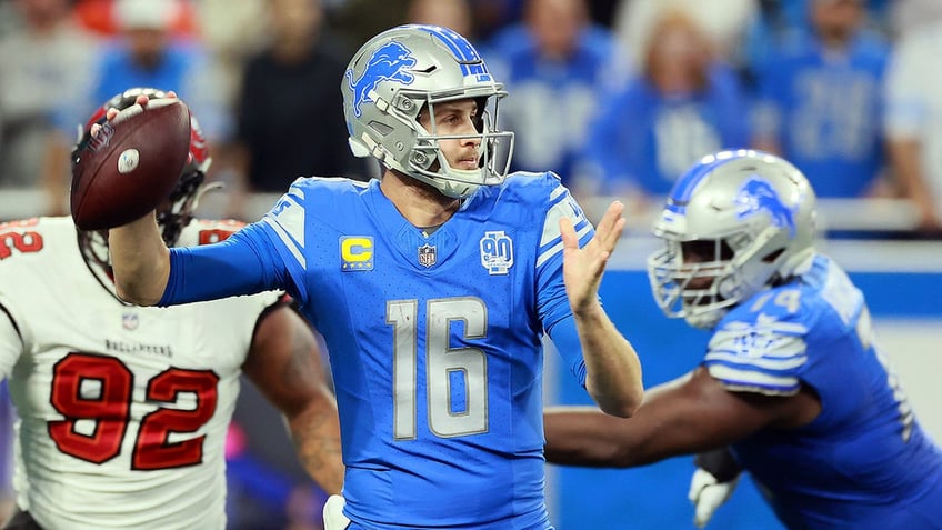 Lions quarterback Jared Goff