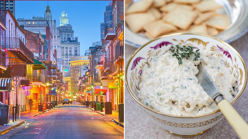 New Orleans chef Donald Link says his creamy onion dip is a family tradition during football games.