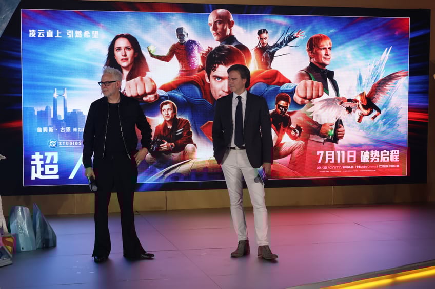 superman bombs in china days after james gunn traveled there and gushed over the communist country its like coming home