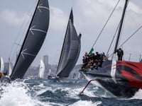 Supermaxi yachts eye record in gruelling Sydney-Hobart race