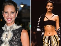 Supermodel Christy Turlington's nude pictures used to heckle son ahead of basketball game: 'This is so rude'