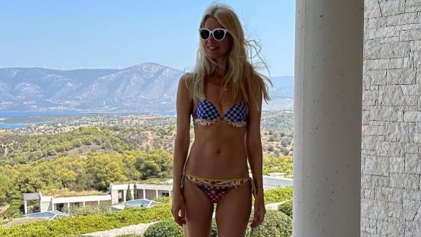 supermodel claudia schiffer 53 defies age while celebrating birthday in greece