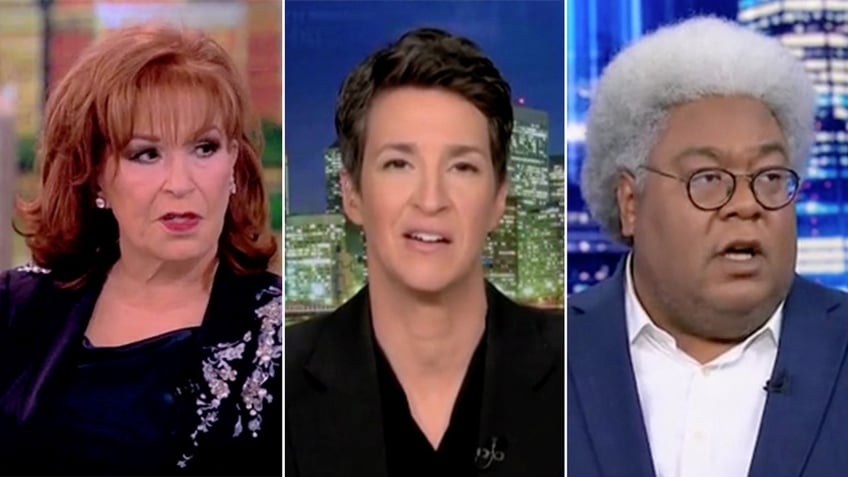 Joy Behar, Rachel Maddow, Elie Mystal