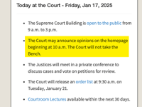 Supreme Court May Announce Opinion Friday Morning With TikTok Divest-Or-Ban Deadline Looming