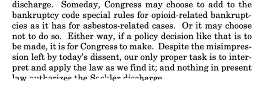 supreme court rejects purdue pharma opioid settlement with sackler shield