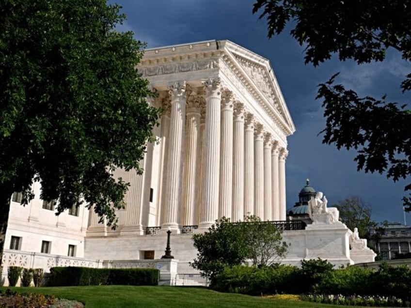 The Supreme Court in Washington, Sunday, June 30, 2024. (AP Photo/Susan Walsh)