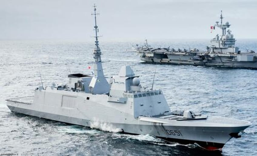 surprising intensity of houthi attacks push french warship to exit red sea