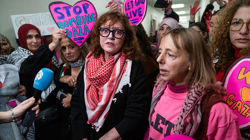 Susan Sarandon visit to Congress