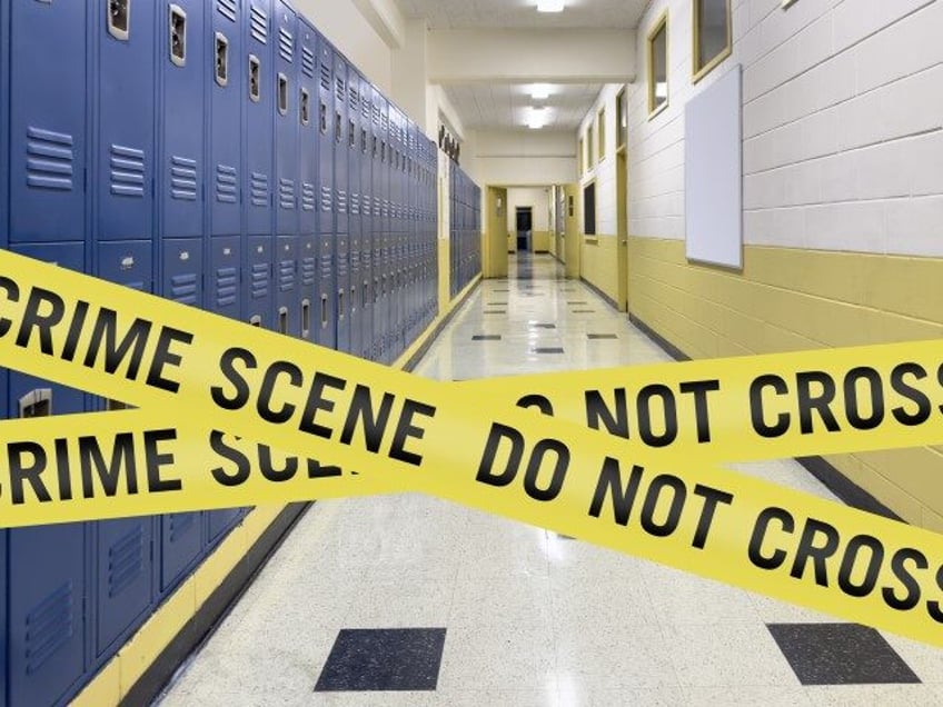 High School crime scene