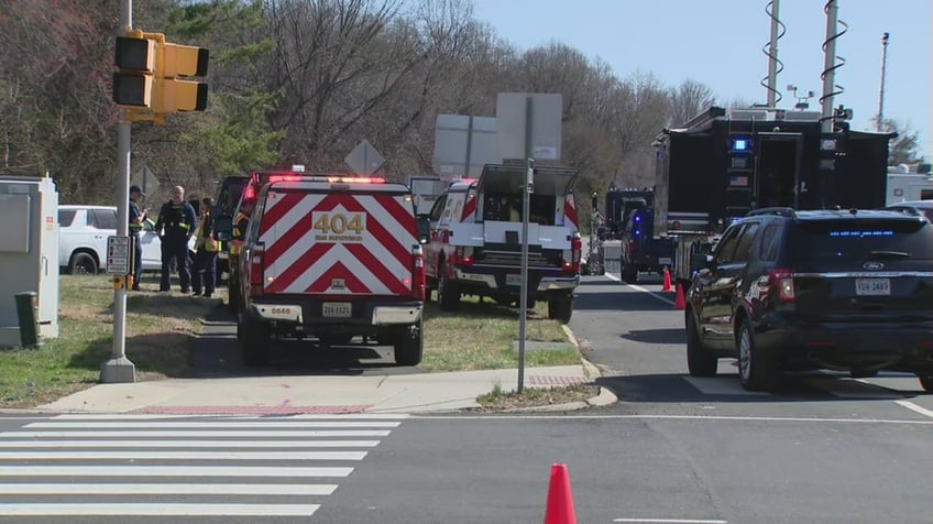 A reported barricade incident at CIA headquarters has prompted a large police presence in McLean, VA.