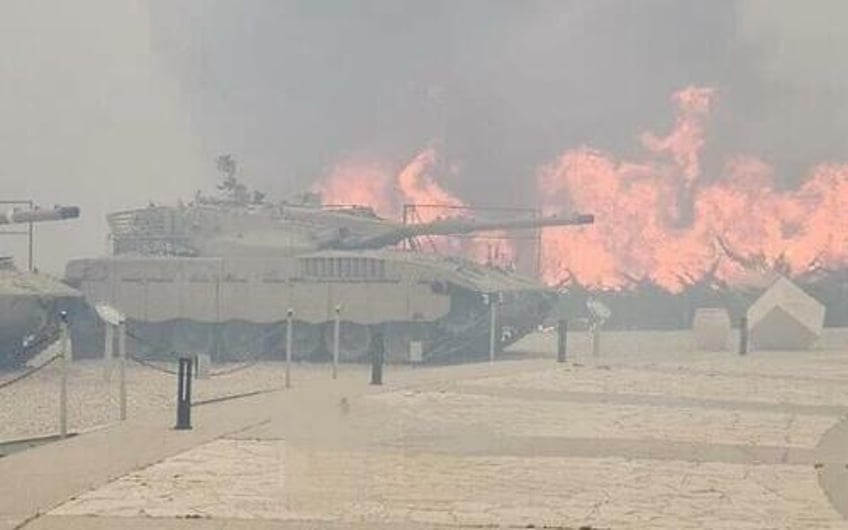suspected arson attacks result in massive fires threatening jerusalem