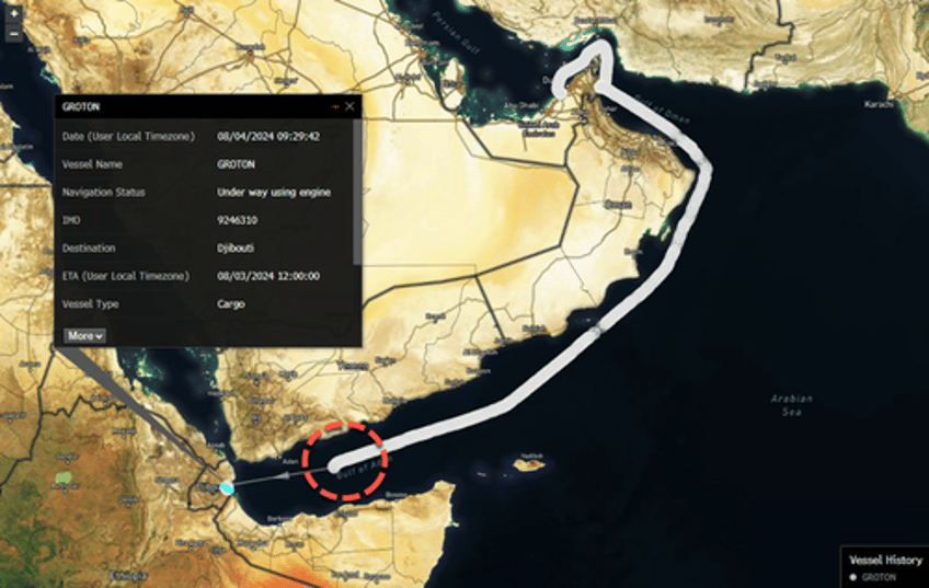 suspected houthi missile hits container ship rebel forces claim us mq 9 drone downed amid regional war risks