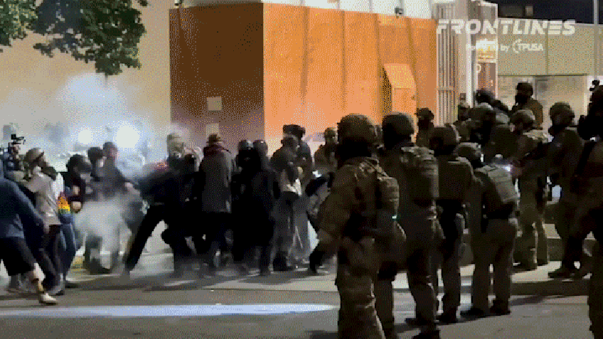 Feds break up anti-ICE unrest in Portland