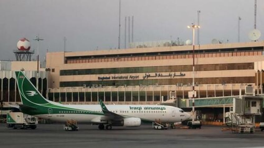 suspicious attack hits us base at baghdad airport ahead of iranian presidents visit