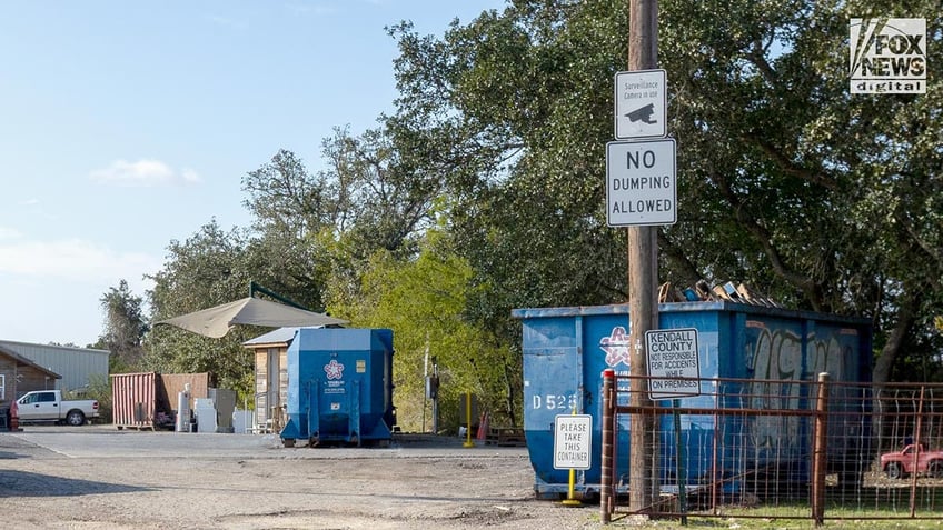 Scene of where Brad Simpson was observed after the suspicious disappearance of his realtor wife, Suzanne Simpson in San Antonio Texas