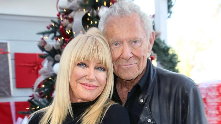 suzanne somers husband shares romantic reason why she was buried in hiking boots