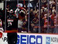 Svechnikov, Andersen lead Hurricanes past Capitals 4-0 in Game 3 of 2nd-round playoff series