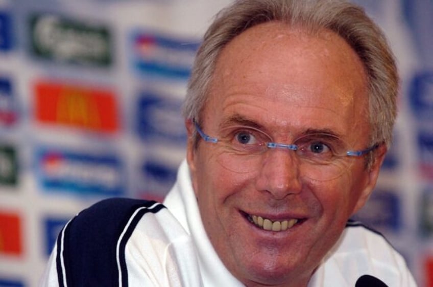 Former England manager Sven-Goran Eriksson