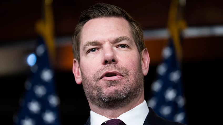 swalwell slammed for video pushing assault weapons ban after mass shootings go home commie