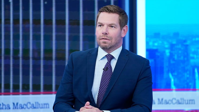 Representative Eric Swalwell at Fox News Studio