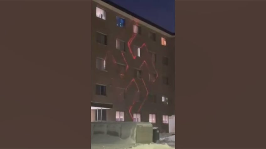 Video shows swastika projected on UW-Whitewater residence hall