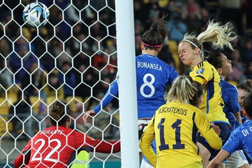 sweden power into world cup last 16 france face brazil showdown