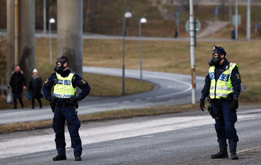 sweden security service headquarters evacuated after toxic gas detected report claims