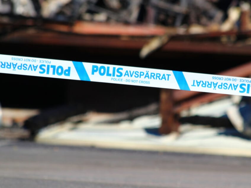 polis avspärrat