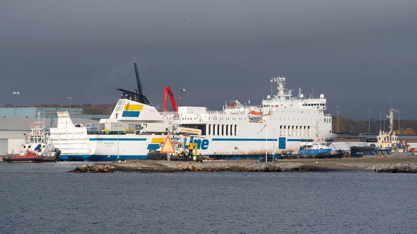 sweden to empty nearly 300 tons of fuel from ferry that ran aground