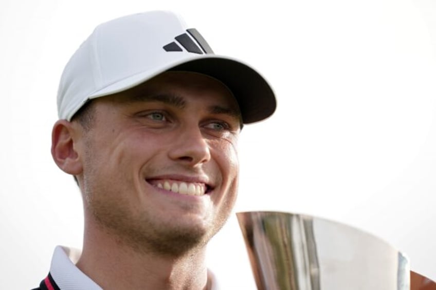 Ludvig Åberg of Sweden grabbed the second PGA Tour win of his career with victory at the