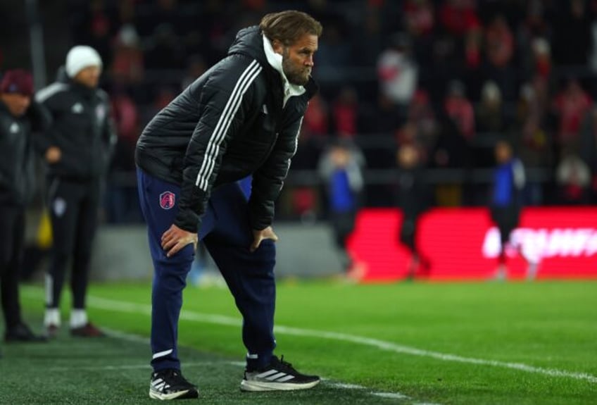 Sweden's Olof Mellberg was fired as head coach of St Louis City, the MLS club announced
