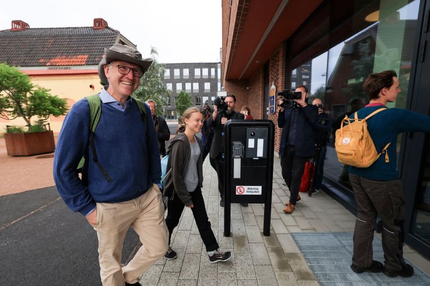 swedish court convicts greta thunberg for truck blocking protest