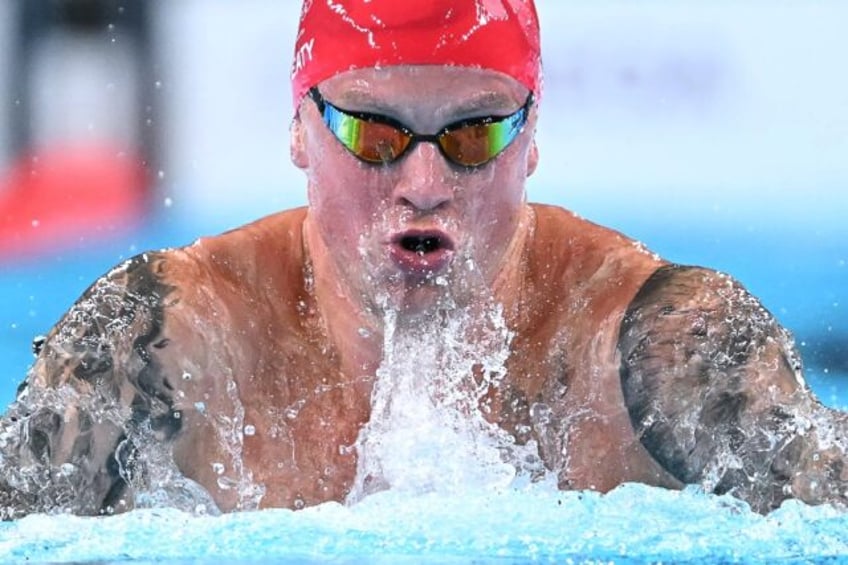 Britain's Adam Peaty faces a blockbuster 100m breaststroke battle with China's Qin Haiyang