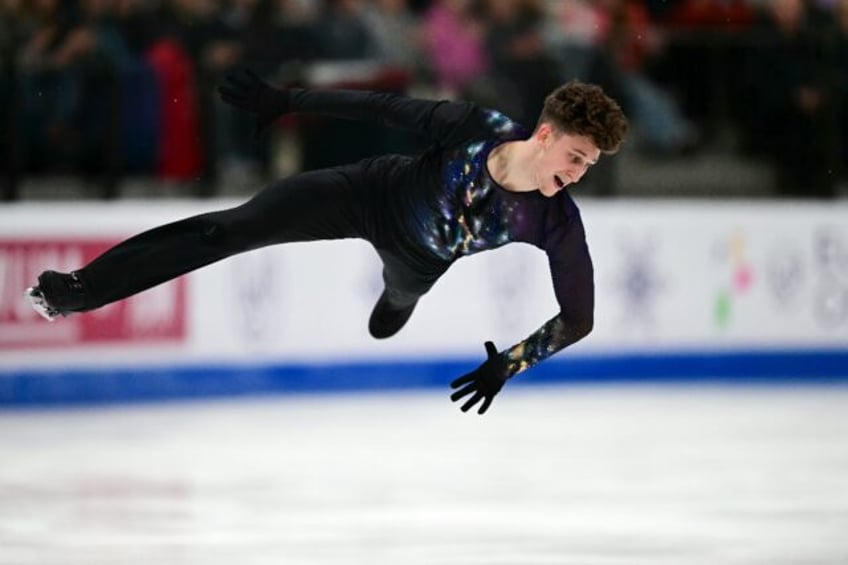 Switzerland's Lukas Britschgi won European figure skating gold in Tallinn