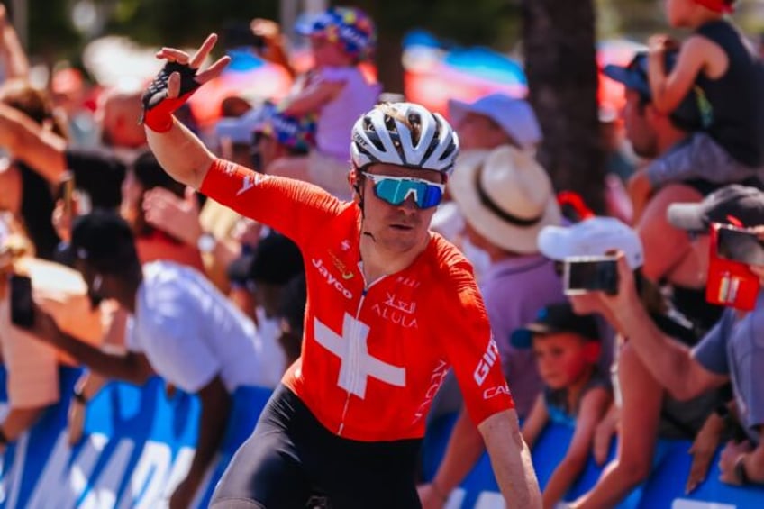 Switzerland's Mauro Schmid won the World Tour's Cadel Evans Road Race