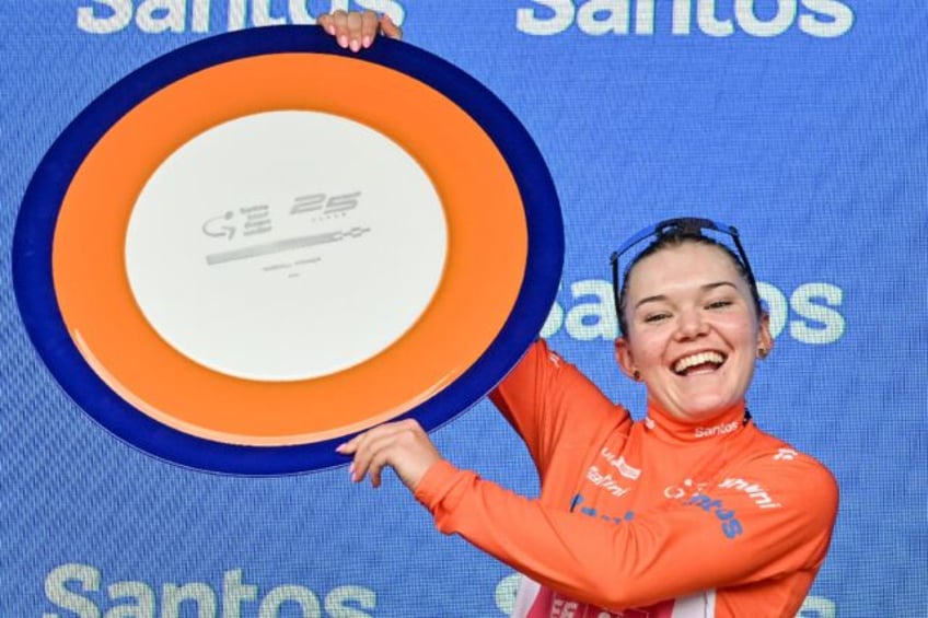 Switzerland's Noemi Ruegg (EF Education-Oatly) was crowned overall winner of the Tour Down