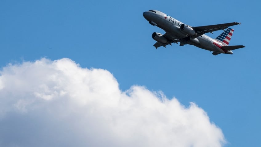 An American Airlines plane