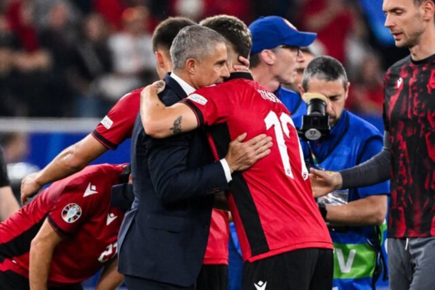 Sylvinho's Albania were eliminated from Euro 2024 on Monday