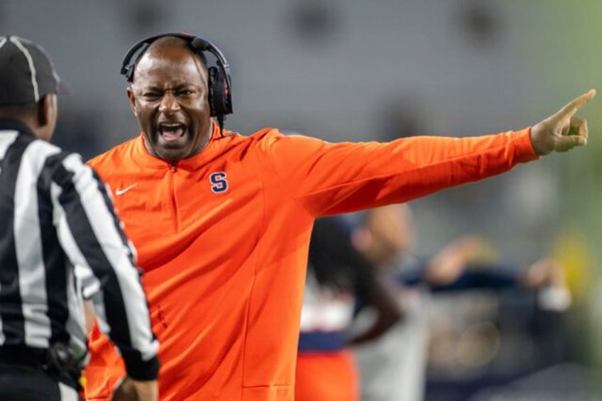 syracuse coach dino babers fired after 8 years with school just 2 winning seasons