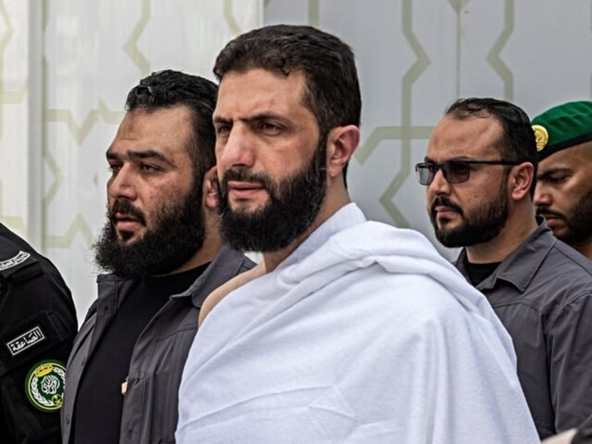 Syria's interim president Ahmed al-Sharaa performs the Umrah, or the minor pilgrimage, in