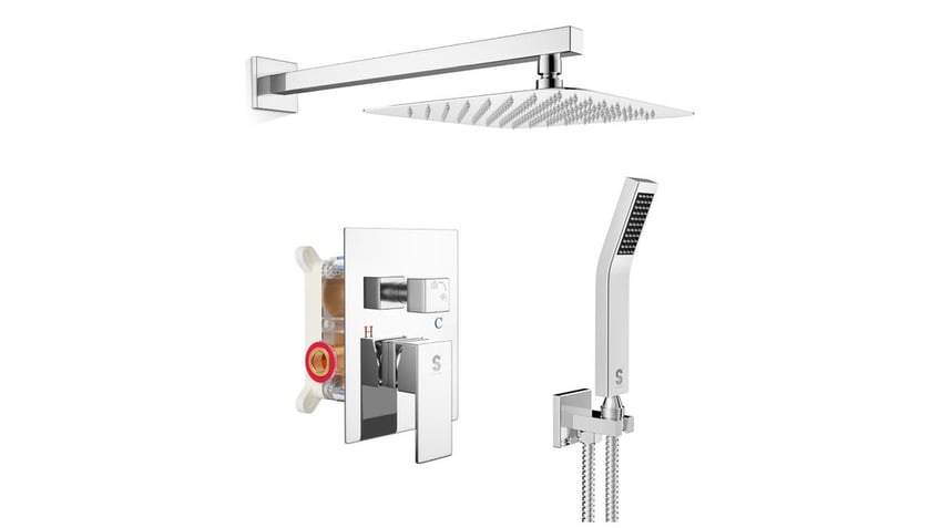 Create the luxury shower of your dreams with a new shower head. 